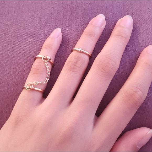 SALE! Midi Ring Set - Picture 4 of 7